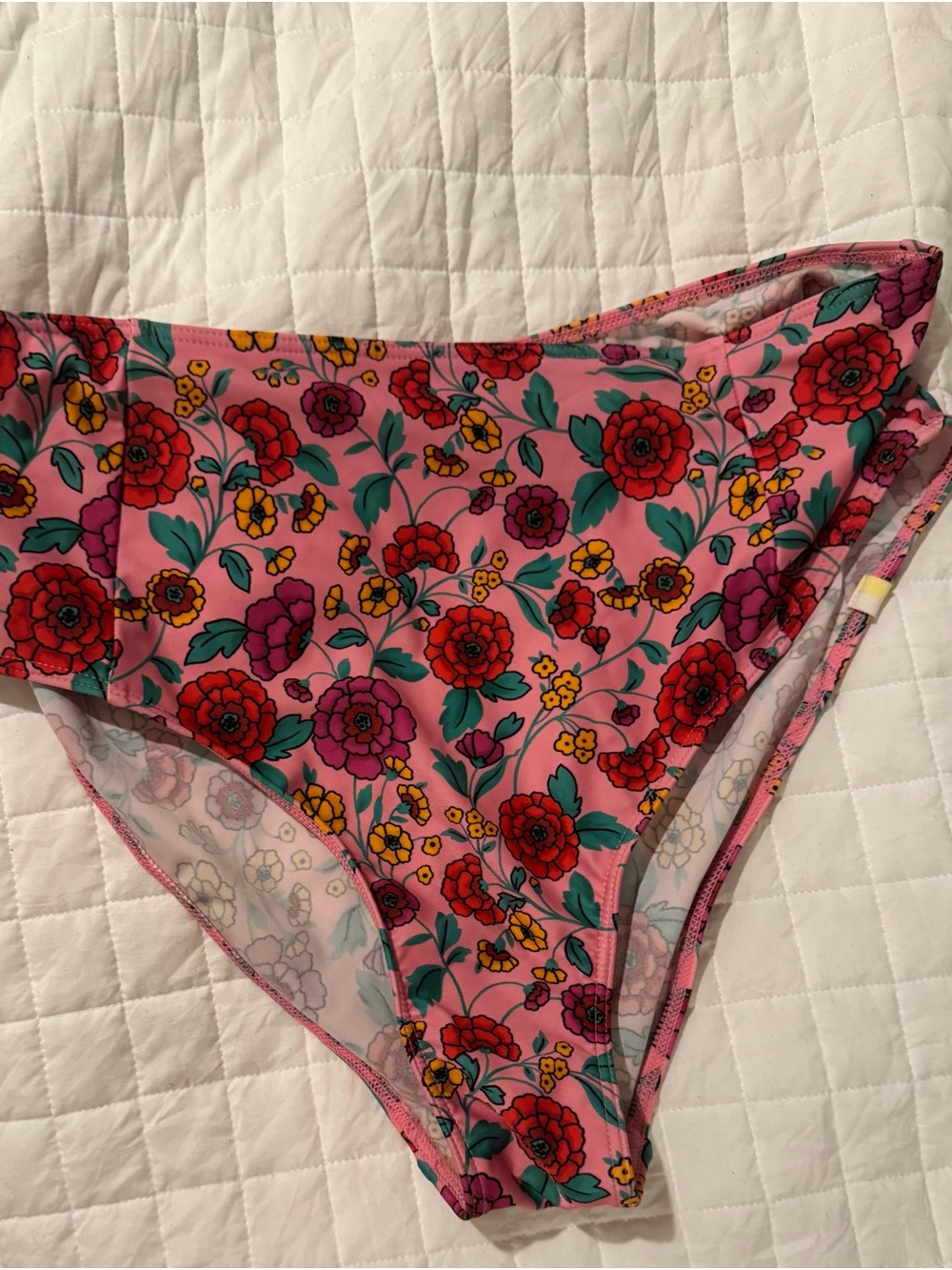 Summersalt Women’s The Seamed High Leg High Rise Bikini Bottoms NWOT Size 10